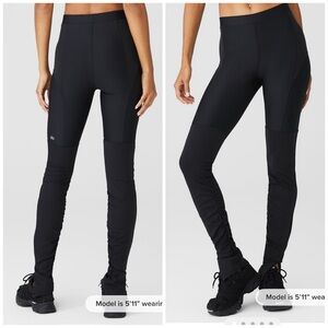 ALO Airlift High-Waist Street Goddess Legging‎ - Black SIZE small NWT